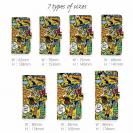 【手帳型】【釣りざんまい】爆釣アーティスティック_イエロー