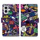 【手帳型】【釣りざんまい】爆釣アーティスティック_インディゴ