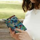 【手帳型】【釣りざんまい】爆釣アーティスティック_スカイブルー