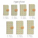 【手帳型】サーモンのシームレイスデザイン