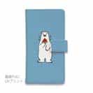 【手帳型】シロクマとスイカ(wakat)