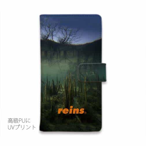 【手帳型】【reins】ポンド&ロゴ