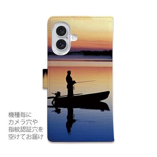 【手帳型】【reins】バスのイラスト&ロゴ