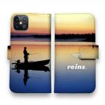 【手帳型】【reins】バスのイラスト&ロゴ