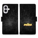 【手帳型】【reins】ブラックウォール&ロゴ