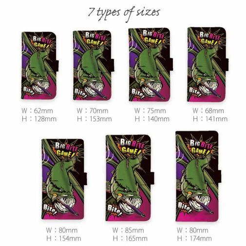 【手帳型】【FISH MAN】ビッグバイトゲーム!