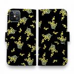 【手帳型】ミモザ（ブラック）