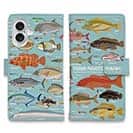【手帳型】【FISH MAN】FISHING PARADAISE OKINAWA! ブルー