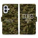 【手帳型】【FISH MAN】IBG バスフィッシングに大事な装備　グリーン