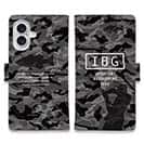 【手帳型】【FISH MAN】IBG バスフィッシングに大事な装備　グレー