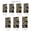 【手帳型】【FISH MAN】SURF FISHING TARGET!　ブラウン