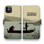 【手帳型】【FISH MAN】BassFishing is an ADVENTURE!