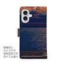 【手帳型】夕マズメの釣りガール