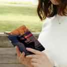 【手帳型】夕マズメの釣りガール