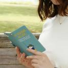 【手帳型】【釣りざんまい】釣りに行きたい少年_ミント