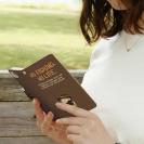 【手帳型】【釣りざんまい】釣りに行きたい少年_ブラウン