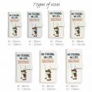 【手帳型】【釣りざんまい】釣りに行きたい少年_ホワイト