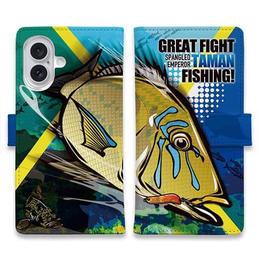 【手帳型】【FISH MAN】GREAT FIGHT TAMAN FISHING!