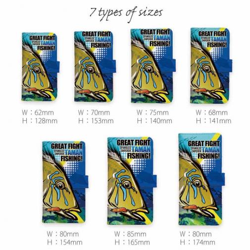 【手帳型】【FISH MAN】GREAT FIGHT TAMAN FISHING!