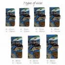 【手帳型】【FISH MAN】SURF FISHING Color! ブルー