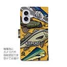 【手帳型】【FISH MAN】SURF FISHING Color! オレンジ