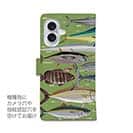 【手帳型】【FISH MAN】BIG GAME PARADAISE! グリーン