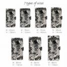 【彫姫】【手帳型】昇り鯉　和彫りデザイン