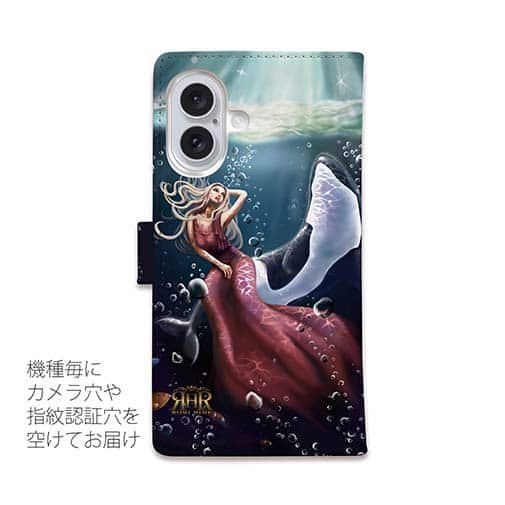 【ROMI HIME】【手帳型】人魚姫