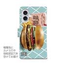 【ROMI HIME】【手帳型】ハンバーガー　グリーン