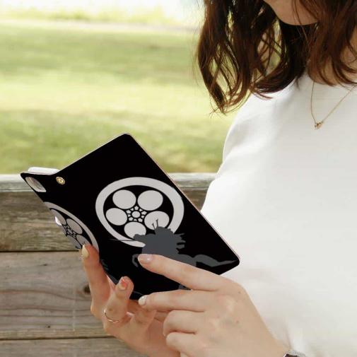 【彫姫】【手帳型】家紋 前田慶次