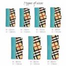 【Genuine】【手帳型】チェック柄　ベージュ＆ブルー