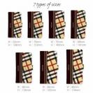 【Genuine】【手帳型】チェック柄　ベージュ＆ブラウン