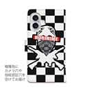 【彫姫】【手帳型】市松模様