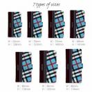 【Genuine】【手帳型】チェック柄　ブルー＆ブラウン