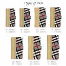 【Genuine】【手帳型】チェック柄　グレー＆クリーム