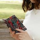 【彫姫】【手帳型】全面額彫龍