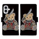 【彫姫】【手帳型】TATTOOベア