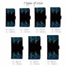 【彫姫】【手帳型】ファイヤーパターン