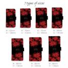 【ROMI HIME】【手帳型】彼岸花　和柄　花