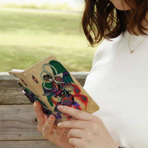 【彫姫】【手帳型】羽衣天女