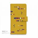 【手帳型】【釣りざんまい】レトロフィッシュ_オレンジ