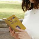 【手帳型】【釣りざんまい】釣りに行きたい少年_オレンジ