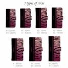 【Genuine】【手帳型】虎 タイガー ピンク ライン