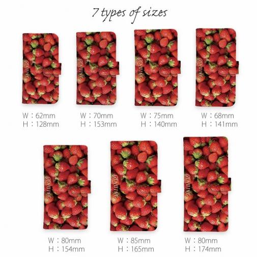 【Genuine】【手帳型】いちご 苺