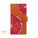 【Genuine】【手帳型】グレープフルーツ