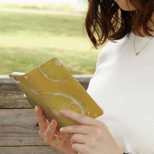 【Genuine】【手帳型】レモン