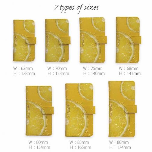 【Genuine】【手帳型】レモン