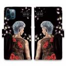 【ROMI HIME】【手帳型】彫青 牡丹 和柄 桜