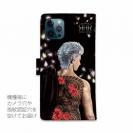 【ROMI HIME】【手帳型】彫青 牡丹 和柄 桜