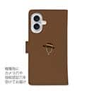 【手帳型】【釣りざんまい】ウトウトアングラー_ブラウン